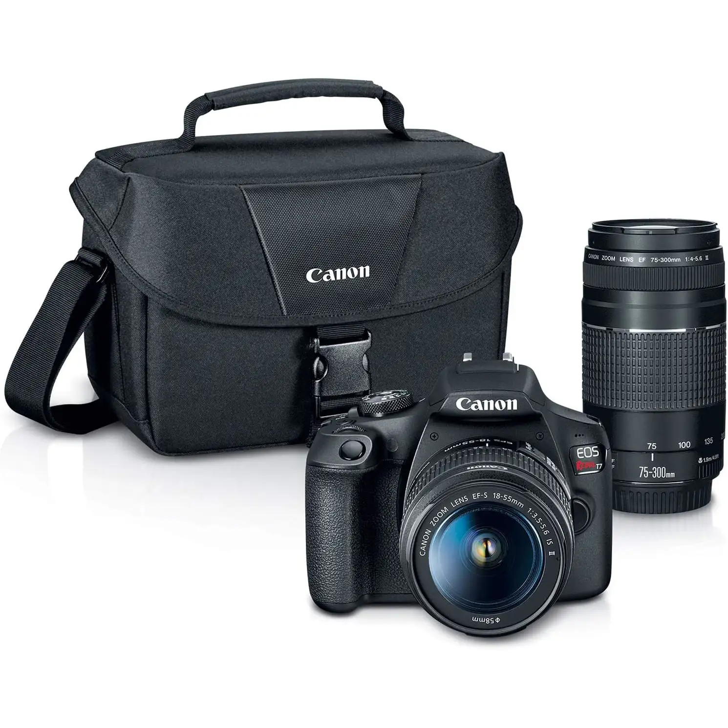 Canon EOS Rebel T7 DSLR Camera2 Lens Kit with EF18-55mm - 1